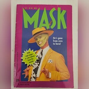 Jim Carrey The Mask 1994 Paperback Book Novelization